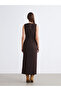 Zero Roba Collar Gathered Waist Fitted Dress from Uzg Store for Style Enthusiasts - 5