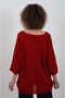 Dark Red Pique Knitwear - 5