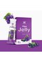 Jelly W Fiber Natural Purple Fiber Jelly Extracts Healthy Skin 1 Boxes( 25g × 5 ).