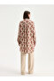 Patterned Women's Shirt Tunic - 7