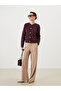 Esvab • Modern & Distinctive Zero Roba Collar Women's Knitwear Cardigan - 3