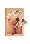 Capybara Scrapbook (Diary) Locked Notebook 80 Sheets - Bubble Tea - 4