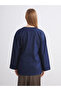Double Breasted Collar Women's Kimono - 4