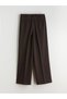 Loose Fit Striped Women's Pleated Trousers for Style Enthusiasts from Uzg Store - 7