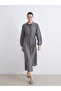 Esvab • Modern & Distinctive Modal Blend Waist-Slit Shirt Dress - 3