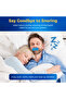 Mouth Tape for Sleeping – 30 Sleep Strips, Hypoallergenic Snore Reducing & Anti-Snoring Aid, Blue - 4
