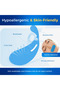 Mouth Tape for Sleeping – 30 Sleep Strips, Hypoallergenic Snore Reducing & Anti-Snoring Aid, Blue - 5