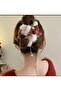 Embroidery Knitted Ribbon Decorated Bow Latch Buckle - 4