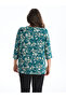 Lcw Grace V-Neck Floral Women's Blouse (W5) - 5