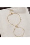 Hei Bohemian Style Zirconia Eye Stone Minimalist Chic Women's Accessory Shahmeran Bracelet - 3
