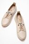 Soft Sole Women's Shoes Beige White - 5