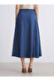 Leave Your Style with Us |   Standard Fit A-Line Jean Skirt - 4