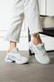 Women's High Sole Lace-Up Comfortable Sneaker Sports Shoes - 2
