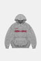 Utopia Cactus Jack Printed Oversize Unisex Washable White Hoodie