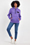 Women's Hooded Comfortable Fit Fleece Inside 3 Thread Tokyo Printed Sweatshirt Spr24Swk05