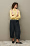 Baklava Patterned Cardigan Yellow - 4