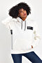 Women's Hooded Comfortable Fit Fleece Inside 3 Thread Tokyo Printed Sweatshirt Spr24Swk05 - 5