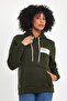 Women's Hooded Comfortable Fit Fleece Inside 3 Thread Tokyo Printed Sweatshirt Spr24Swk05 - 3