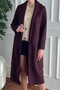 WOMEN'S PLUM BELTED PREMIUM COAT 9350 - 4