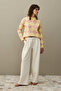 Baklava Pattern Sweater Yellow - 4