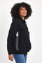 Women's Hooded Comfortable Fit Fleece Inside 3 Thread Tokyo Printed Sweatshirt Spr24Swk05 - 4