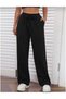 Black Women's Baggy Oversized Plus Size Sportswear Quality Loose Fit Stretchy Comfortable Fabric Sweatpants235