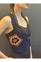 Hand Knitted Women's Crop Vest - 2