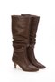 Women's Drawstring Boots - 5