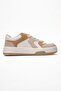 Women's Sneakers BEIGE WHITE - 2