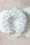 Penguin Patterned Cotton Neck Pillow - Cute Blue Pink Kids & Adult Travel Pillow - 2