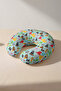 Colorful Pirate Themed Neck Pillow - Cute Marine Figures Light Blue Color Travel Pillow - 3