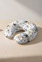 Cute Koala Pattern Neck Pillow - Pastel Colors Cotton Kids & Adult Travel Pillow - 3