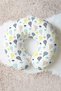Colorful Balloon Cotton Neck Pillow - Kids & Adults Pastel Yellow Blue Travel Pillow - 4
