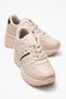 Women's Sports Shoes; Beige