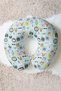 Ergonomic Neck Pillow with Cute Animal Figures - Children & Adults Mint Yellow Illustrated Travel Pillow