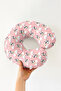 Panda Rainbow Cloudy Neck Pillow - Cute Pink Pastel Kids & Adult Travel Pillow - 4