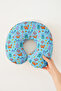 Sea Creatures Themed Neck Pillow for Kids & Adults - Cute Blue Orange Travel Pillow - 3