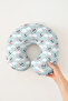 Panda Bulut Rainbow Neck Pillow - Cheerful Pastel Blue Children & Adult Travel Pillow - 2
