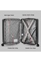 Lightweight Hardshell Luggage 3Pcs Set, Front Opening Carry On Suitcase, Bottle Holder - 7