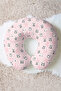Panda Patterned Cotton Neck Pillow - Cute Pink Black Kids & Adult Travel Pillow - 5