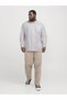 Men's Brown Jjeoxford Shirt L/S S21 Noos Pls Plus Size Shirt 12190444-Crockery - 4