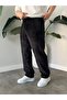 Men's High Waist Baggy Corduroy Pants - 2
