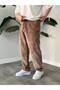 Men's High Waist Baggy Corduroy Pants - 4