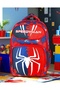 Boys' Primary School Orthopedic Spider 3-Piece Bag Set with 3 Compartments, Water Bottle Compartment, Compartment for Lunch, and Pen Holder 560 - 4
