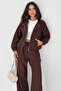 Women's Zippered Velvet Woven Set – Sporty & Everyday Comfort - 6