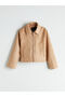 Özmarka New Season Suede Look Girls' Jacket - 2