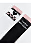 Patterned Girl's Knee Socks - 2