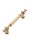 Begüm Matte Gold 96 mm Handle Luxury Country Kitchen Furniture Cabinet Drawer Handle - 3