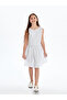 Crew Neck Striped Girl's Dress - 2