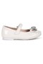 Bowtie Bowtie Stoned Velcro Girls' Ballerina Shoes - 4